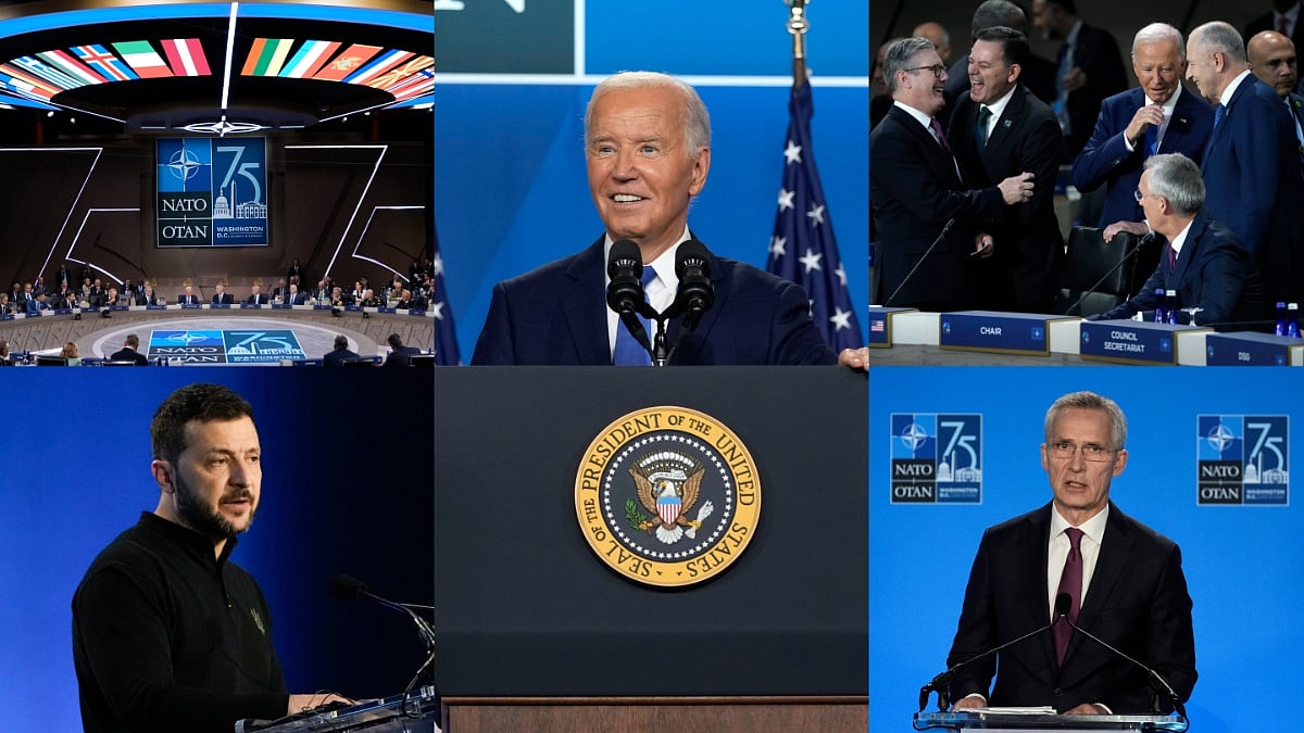 AP : NATO Summit 2024 in Washington DC. | 